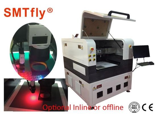 China Auto 355nm UV Laser Cutting Machine , PCB Depaneling Equipment White Color supplier
